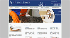 Desktop Screenshot of nhmaidservices.com